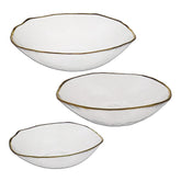Glass Plate Oval 15091 3Pc
